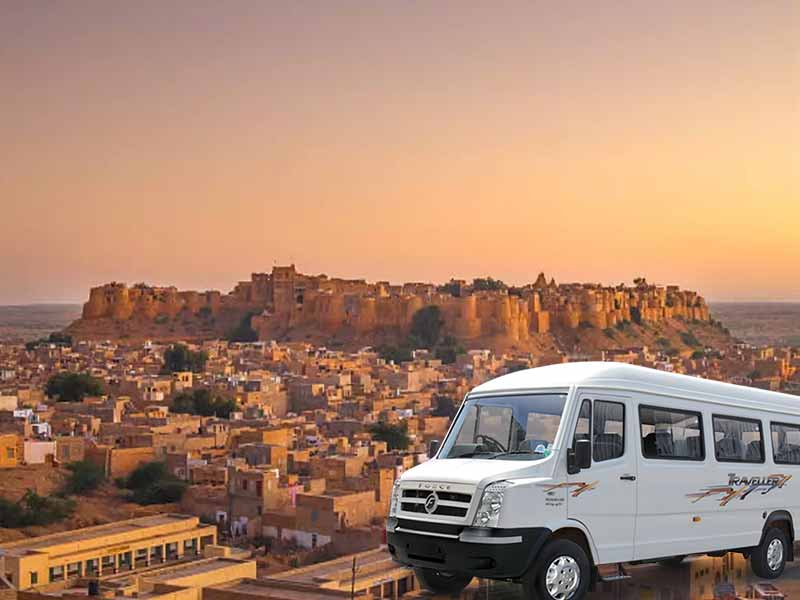 Tempo Traveller in Jaisalmer