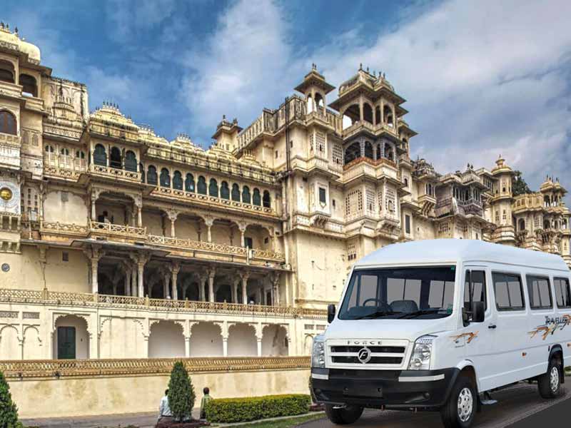 Tempo Traveller in Udaipur
