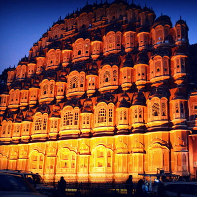 Hawa Mahal at Night