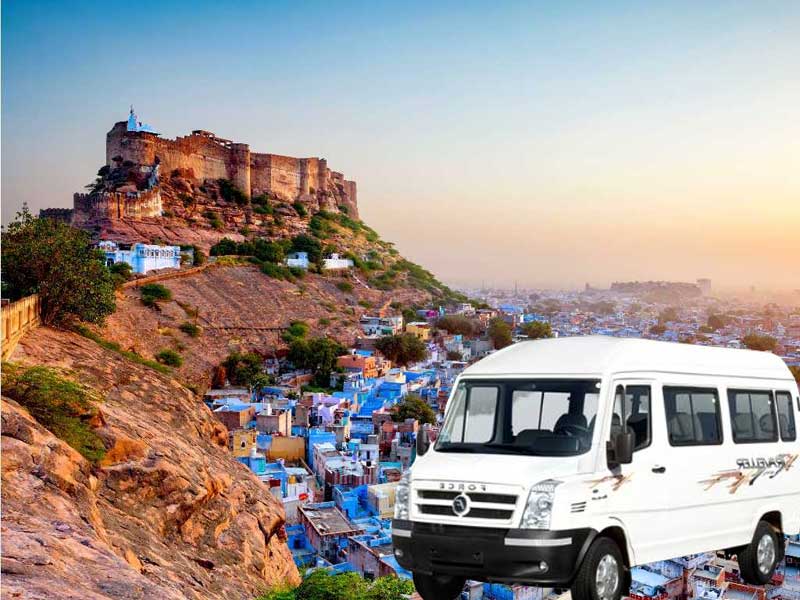 Luxury Tempo Traveller in Jodhpur