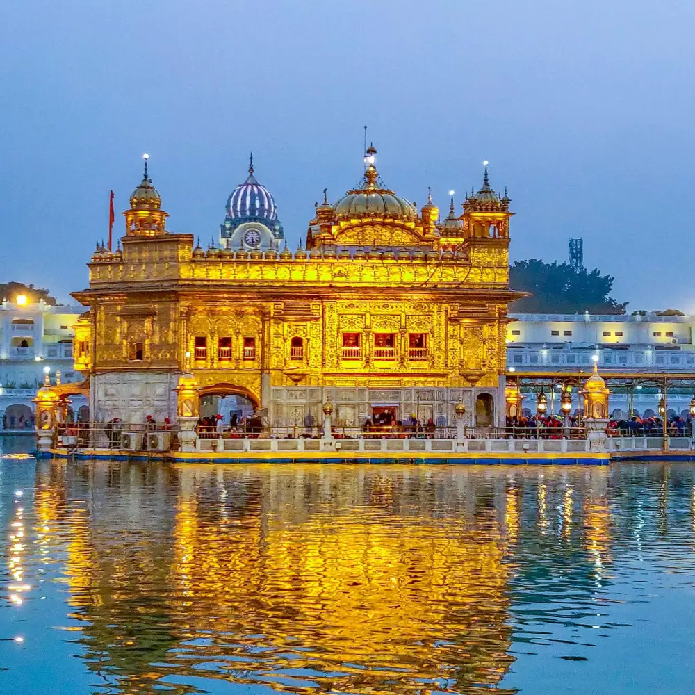 Private Golden Triangle Tour with Amritsar (Golden Temple Special)