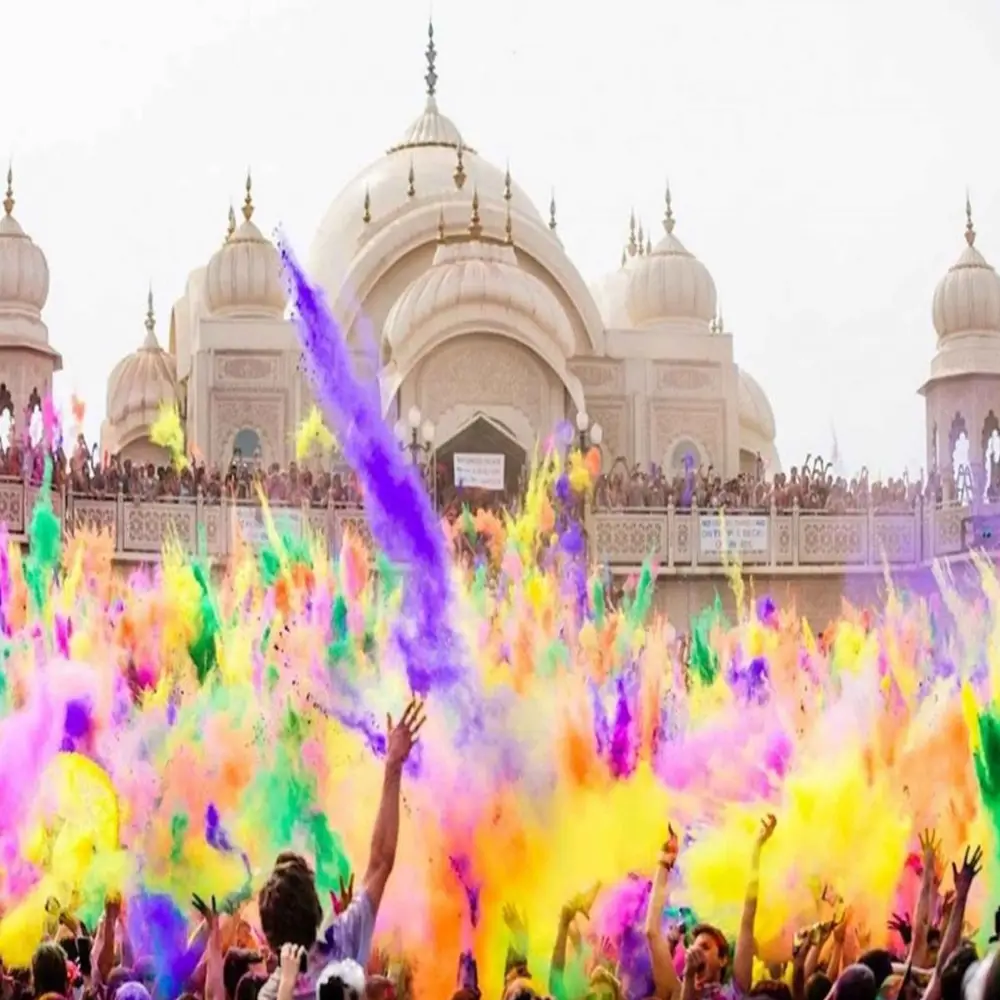 Private Golden Triangle Tour with Holi Festival